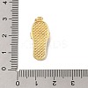 Brass Micro Pave Cubic Zirconia Pendants KK-R100-10G-01-3