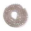 Electroplate Glass Beads Strands EGLA-A044-J4mm-L10-3