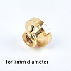 Wax Seal Brass Stamp Head AJEW-WH0209-507-3