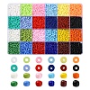DIY Glass Seed & Disc Polymer Clay Beads Jewelry Making Finding Kit DIY-YW0005-31-1