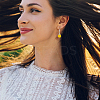 10 Pairs 10 Style Natural & Synthetic Mixed Gemstone Round Beaded Dangle Earrings EJEW-AN0002-82-4