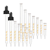 BENECREAT 14Pcs 7 Style Straight Tip Glass Droppers AJEW-BC0003-86-1