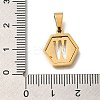 304 Stainless Steel Charms LS-STAS-H227-01G-W-3