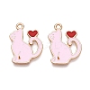 Alloy Enamel Pendants ENAM-T020-59C-1