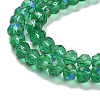 Electroplate Glass Beads Strands EGLA-A034-T10mm-L12-3