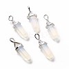 Opalite Pointed Pendants G-K329-21P-1