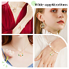 32Pcs 8 Style Alloy Enamel Pendants ENAM-SC0002-59-6