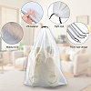 10Pcs PE Velvet Drawstring Storage Bags ABAG-SP0001-34C-5