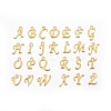 Alloy Letter Pendants PALLOY-X0037-68G-1
