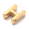Ion Plating(IP) 304 Stainless Steel Charms STAS-R138-07G-H-2