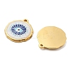 IP Plating(IP) 304 Stainless Steel Enamel Pendants STAS-A103-01G-02-2