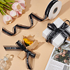 Happy Birthday Polyester Ribbons SRIB-WH0011-341C-4