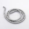 Electroplate Non-magnetic Synthetic Hematite Beads Strands G-J208G-02-2