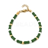 304 Stainless Steel Beaded Bracelets for Women BJEW-M056-08G-03-2