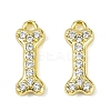 Brass Micro Pave Clear Cubic Zirconia Pendants LS-KK-L238-03G-1