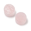 Natural Rose Quartz Cabochons G-K338-39B-02-2