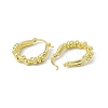 Brass Hoop Earrings for Women EJEW-M213-44G-2