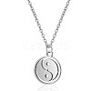 Non-Tarnish 201 Stainless Steel Pendants Necklaces NJEW-S069-TN056-1-1