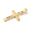 Mother's Day 201 Stainless Steel Pendants STAS-R132-01G-02-2