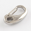 Tarnish Resistant Polished 316 Surgical Stainless Steel Keychain Clasp Findings STAS-R072-60-2