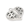 Hollow Brass Pendants for Valentine's Day KK-M289-03T-P-2