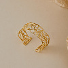 Vine 304 Stainless Steel Hollow Cuff Bangles for Women WG6CBB4-01-3