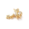 Brass Micro Pave Cubic Zirconia Pendants KK-D504-19B-G-2