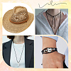 Braided Leather Cord with Core WL-CL0001-01E-4