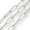 Tarnish Resistant 304 Stainless Steel Paperclip Chains STAS-F260-04P-3