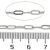 Non-Tarnish 304 Stainless Steel Link Chains CHS-A013-08P-2