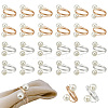 40Pcs 2 Colors Iron Napkin Rings AJEW-NB0008-09-1