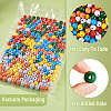 240Pcs 6 Colors Natural Wooden Beads WOOD-TA0002-74A-6