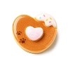 Paw Print Theme Opaque Resin Cabochon CRES-I040-02B-1