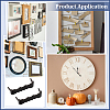 200Pcs Iron Picture Hook Hangers FIND-BC0014-44B-5