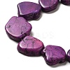 Synthetic Turquoise Dyed Beads Strands G-E594-25G-3