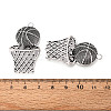 Tibetan Style Alloy Pendants TIBE-N014-02AS-3
