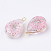 Glass Pendants GLAA-Q070-005E-2