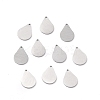 Tarnish Resistant 304 Stainless Steel Pendants STAS-F271-05B-P-1