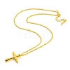 Religion Cross with Wing Pendant Necklaces LS-NJEW-E101-01G-2
