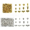 120Pcs 12 Styles Tibetan Style Alloy Tube Bails FIND-YW0007-32-2