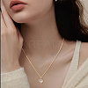 100Pcs Heart Alloy Charms ZIRC-SC0001-34-4