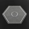 Hexagon ABC Plastic Pegboards used for 5x5mm DIY Fuse Beads DIY-Q009-53-1