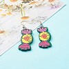 Candy Transparent Acrylic Dangle Earrings EJEW-JE04547-07-2