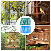 2Pcs 2 Colors Universal Organza Bird Cage Seed Catcher Net Cover AJEW-CN0003-77A-3