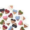 Resin & Wood Pendants RESI-CJ0001-17-4