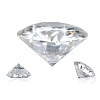 Brilliant Round Cut Moissanite Loose Stones Cabochons RGLA-F081-01A-1