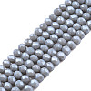 Electroplate Glass Beads Strands LS-EGLA-A044-P8mm-A10-1