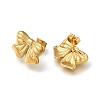 304 Stainless Steel Stud Earrings for Women EJEW-F337-01G-04-2