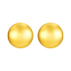 Simple 304 Stainless Steel Geometric Flat Round Stud Earrings MY6904-4