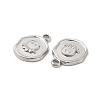 Non-Tarnish 304 Stainless Steel Pendants STAS-B032-34P-3